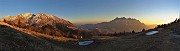 68 Costiera Cimetto-Foppazzi-Grem e Alben nella luce e nei colori del tramonto